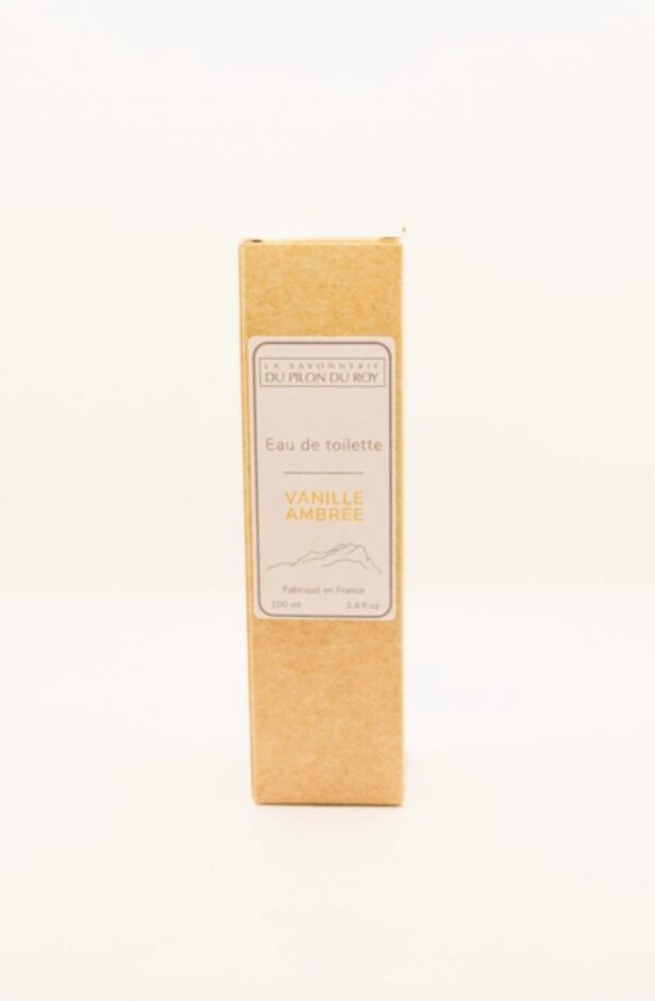 Biologische Eau de toilette Vanille Amber - gemaakt in Frankrijk - karamel - vanille - tabak 100ml - Afbeelding 3