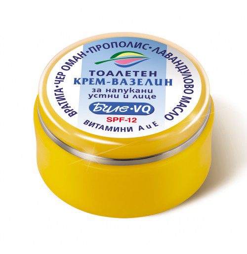 Natuurlijke balsem voor gesprongen lippen en gezicht - spf 12 -   kruiden - bramen, propolis, lavendelolie 40ml