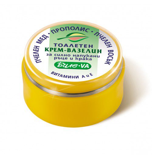 Natuurlijke balsem voor gebarsten handen en voeten - honing - propolis -extract - vitamine A en E 40ml