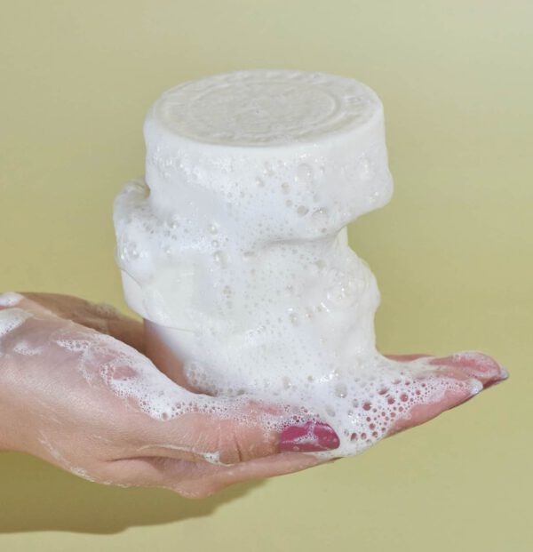LaChinata Voedende vaste shampoo met puur olijfolie 85gr - Afbeelding 3