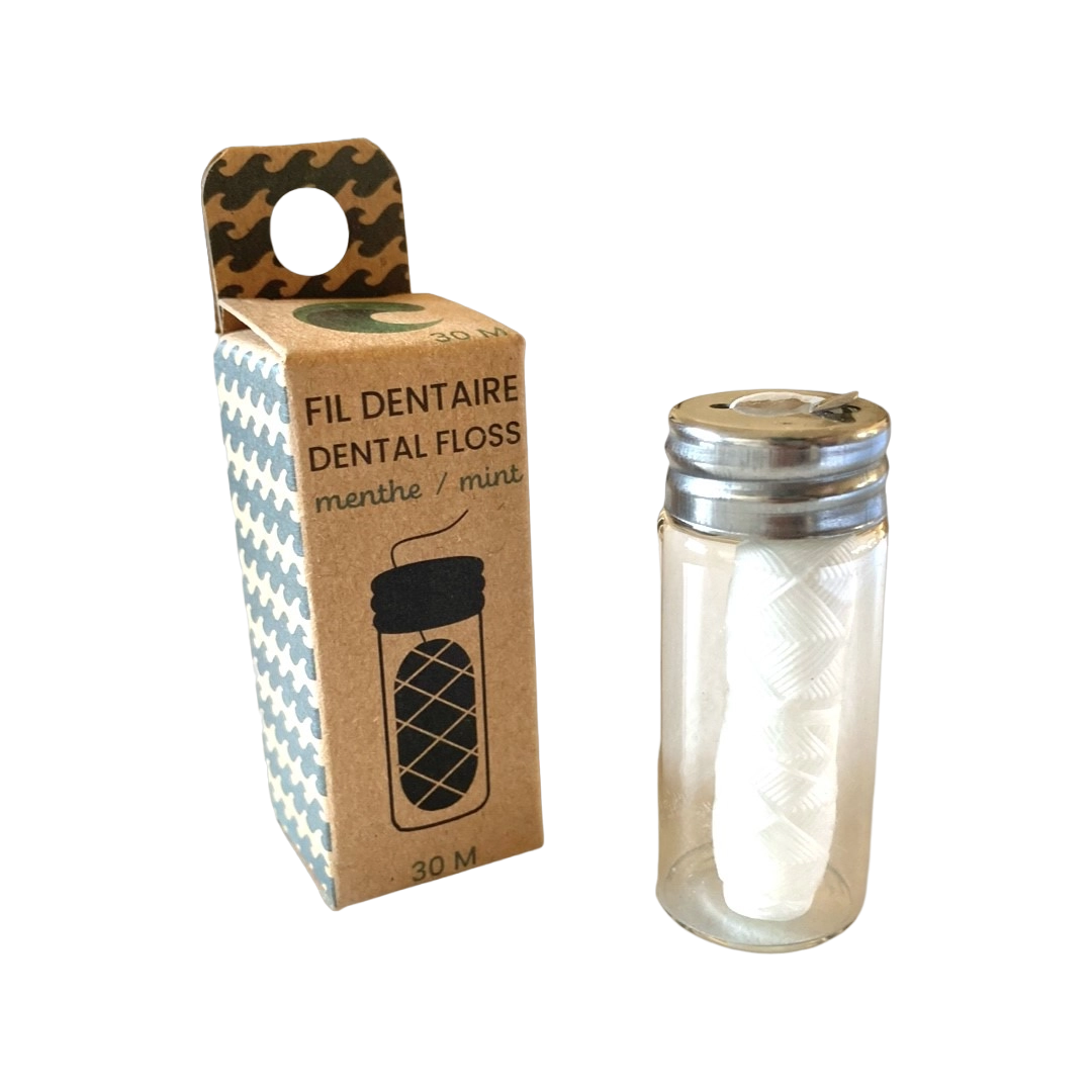 Set van 5 producten Duurzaam bamboe Zero waste- tandborstel met verwisselbare koppen - oor reiniger - tandzijde van maïsvezel 5 stuks - Afbeelding 8