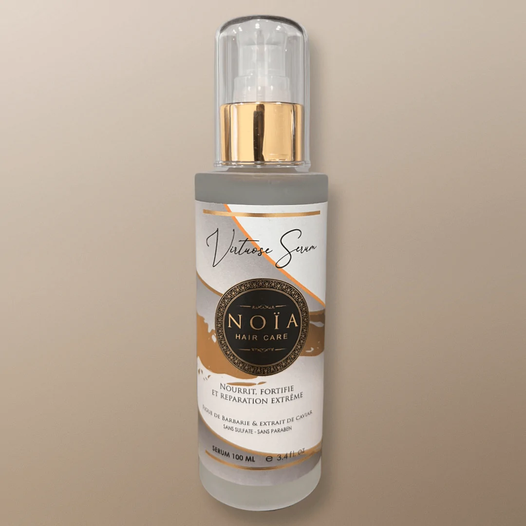 Noïa Luxe Professionele haar olie VIRTUOSE - Cactusvijg olie - Kaviaar - restructureerd het haar 100ml