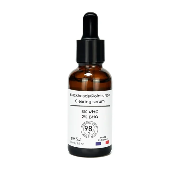 BHA 2% en Vitamine C 5% - Mee-eters en puisten serum - acne - vette huid - acne littekens 30ml - Afbeelding 2