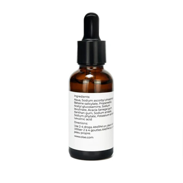 BHA 2% en Vitamine C 5% - Mee-eters en puisten serum - acne - vette huid - acne littekens 30ml - Afbeelding 3