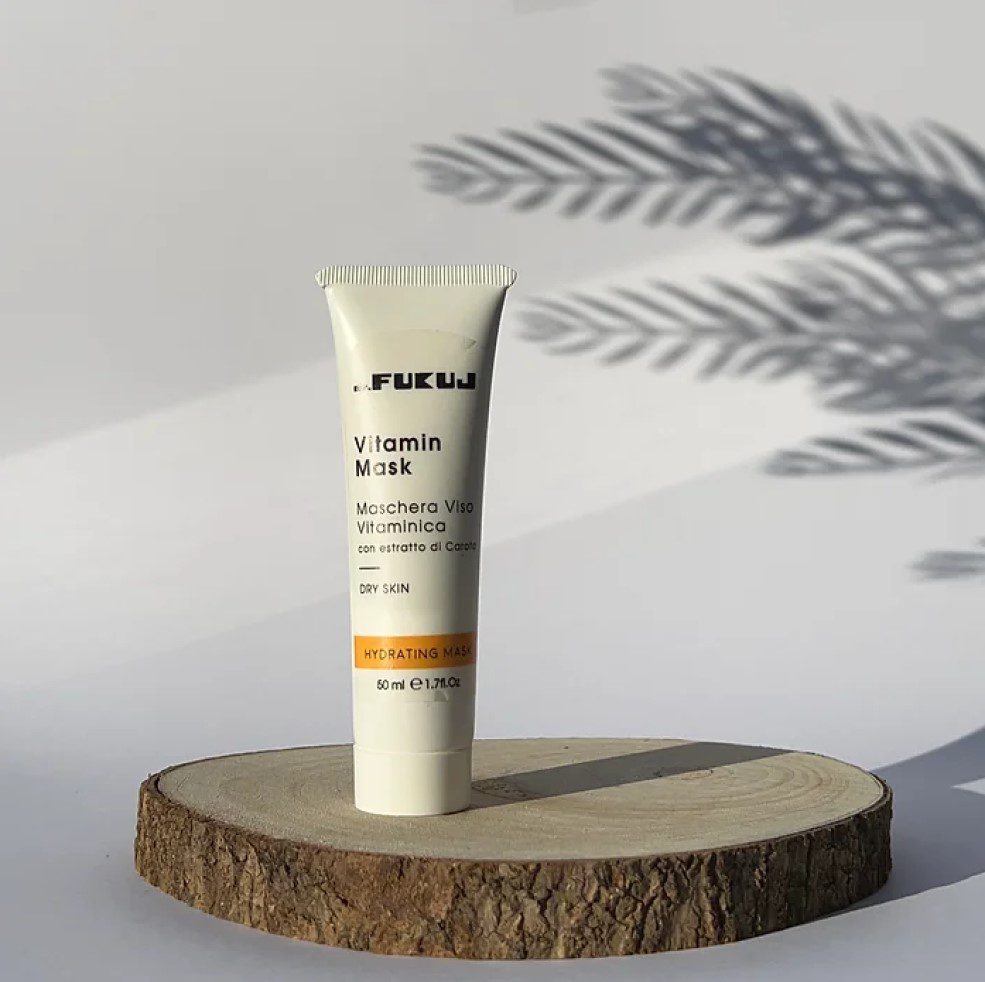 Dr. Fukuj Italiaanse Vitamine gezicht masker - herstelt - voedt - strijk de huid glad - verjongt 50ml