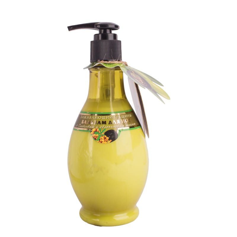 Viva Oliva Voetbalsem tegen Barsten - olijfolie - Duindoornolie - geneest - ruwe voet huid 275ml