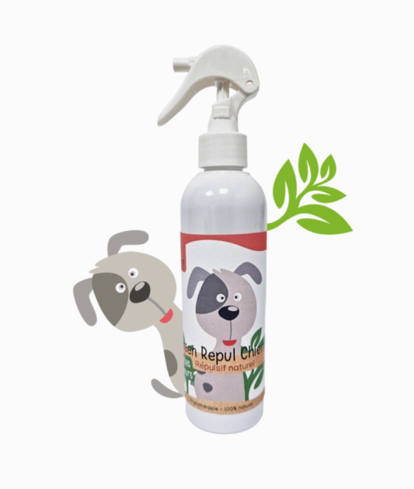 KasTete Franse Natuurlijke Afweer spray Anti-Parasite spray voor honden- vlooien - etherische oliën 250ml