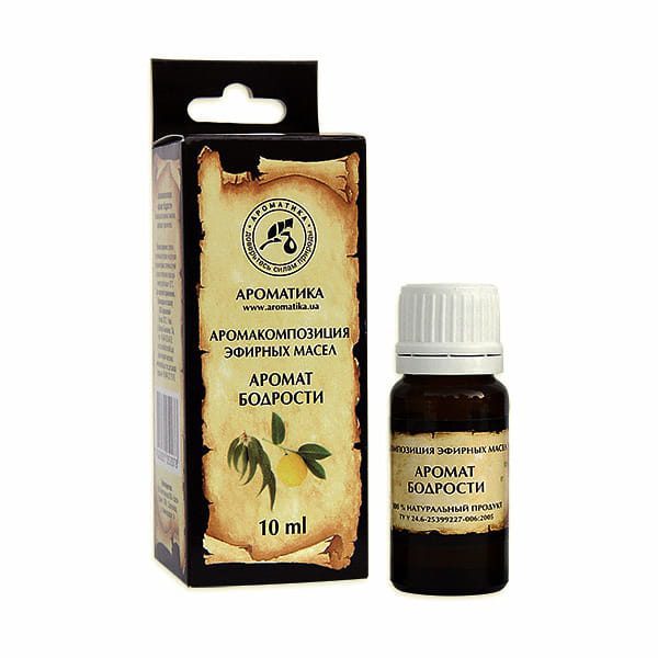 Etherische olie compositie Vreugde met citrus, eucalyptus, lemongras, rosmarijn en lavendel 10ml