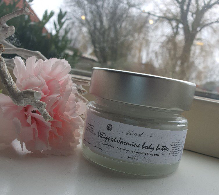 Whipped Jasmine gezicht en body butter - zijdezachte huid boter met Jasmijn 100ml