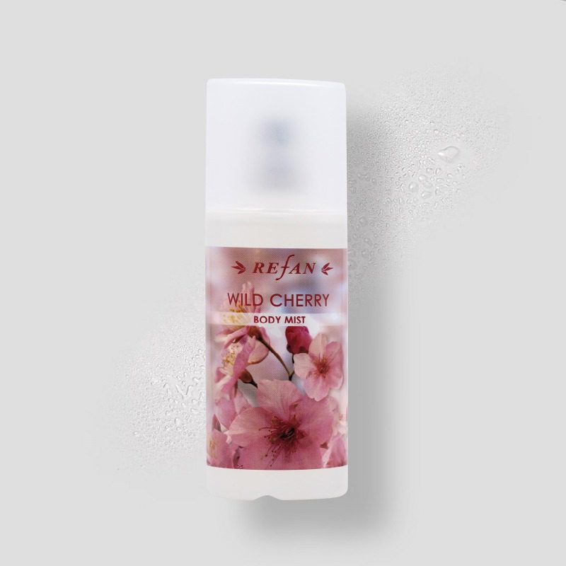 Refan natuurlijke Wild Cherry - body mist - antiallergisch toilette water 125ml