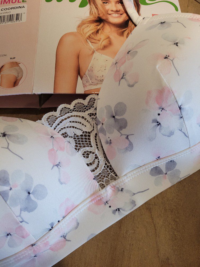 Infiore lingerie set in WIT met kant SLIP maat 75B/A, M - Afbeelding 2