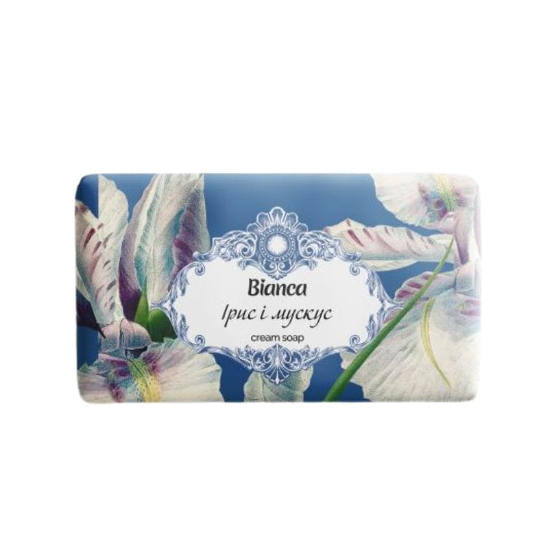 2x stuks Natuurlijke lichaam geurende creme zeep - Iris en Musk 2x 200gr