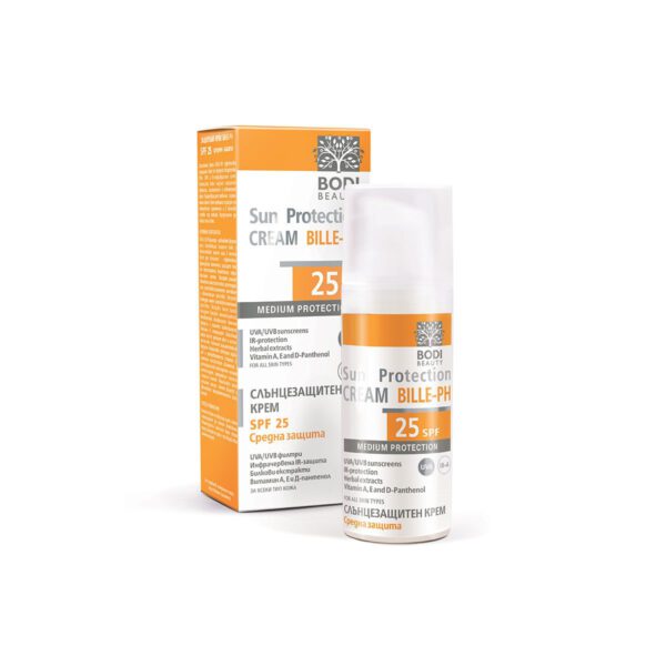 BIOLOGISCHE ANTI-AGE ZONNEBRANDCRÈME SPF 25, 50ml