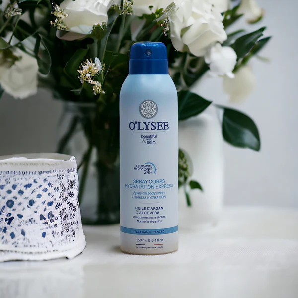 Biologische hydratatie lichaam en gezicht spray - lichaam lotion- aloe vera - arganolie - vochtarme huid 150 ml