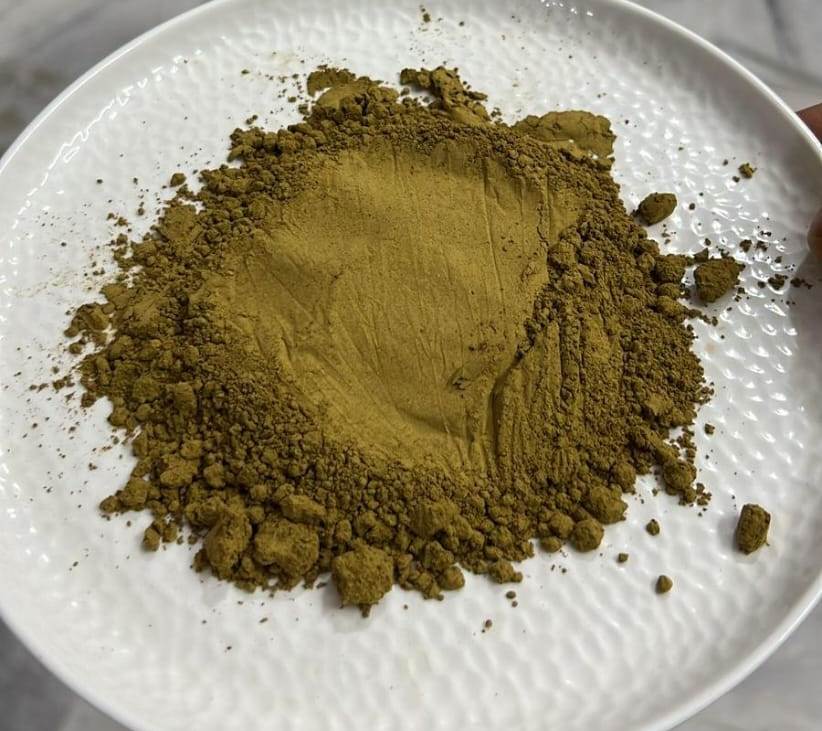 Natuurlijk henna poeder - ZWART - versterkt het haar - natuurlijke haar verf 250gr